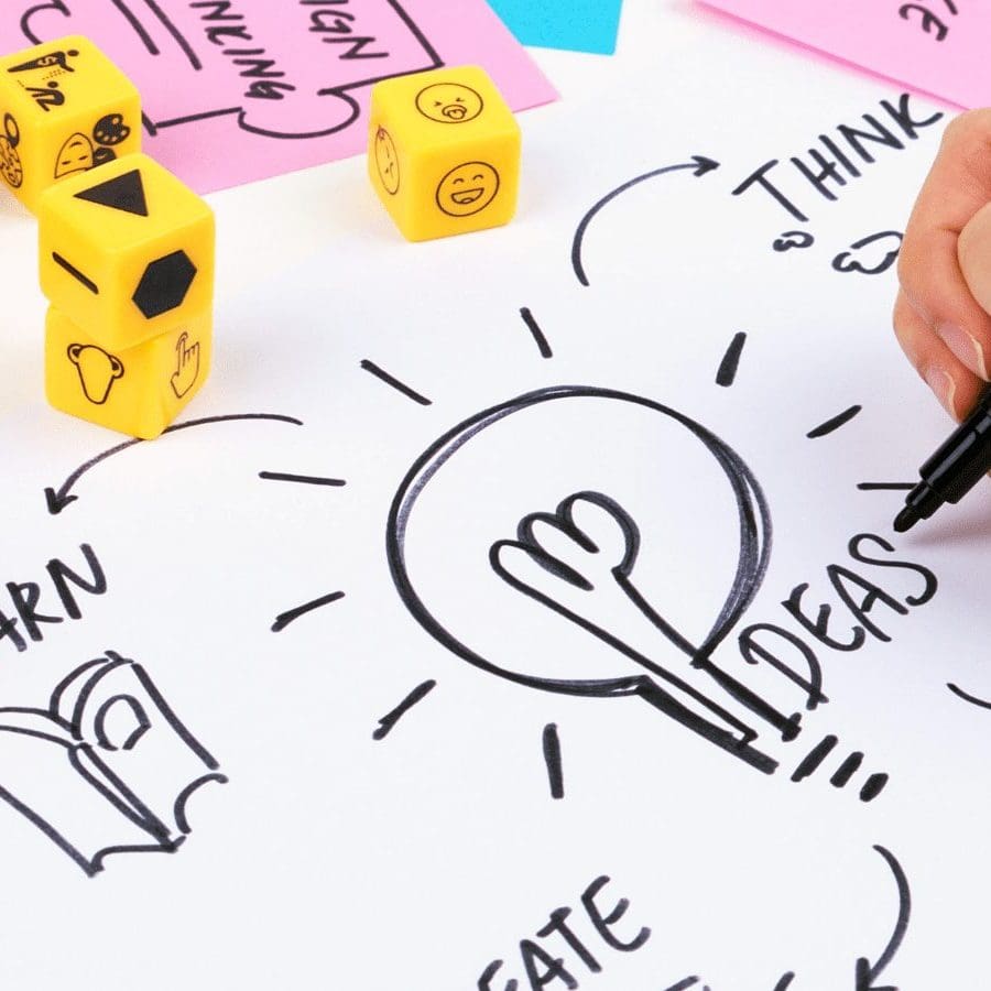Idea Dice: Design Thinking Toolkit