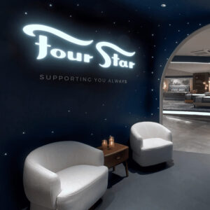 Four Star Mattress Logo - Showroom