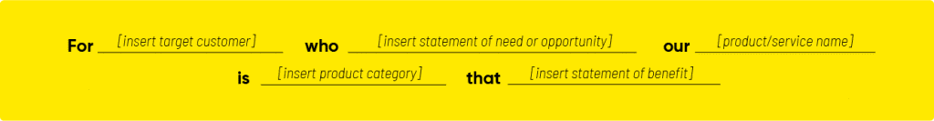Creativeans Idea Dice, Value Proposition Statement